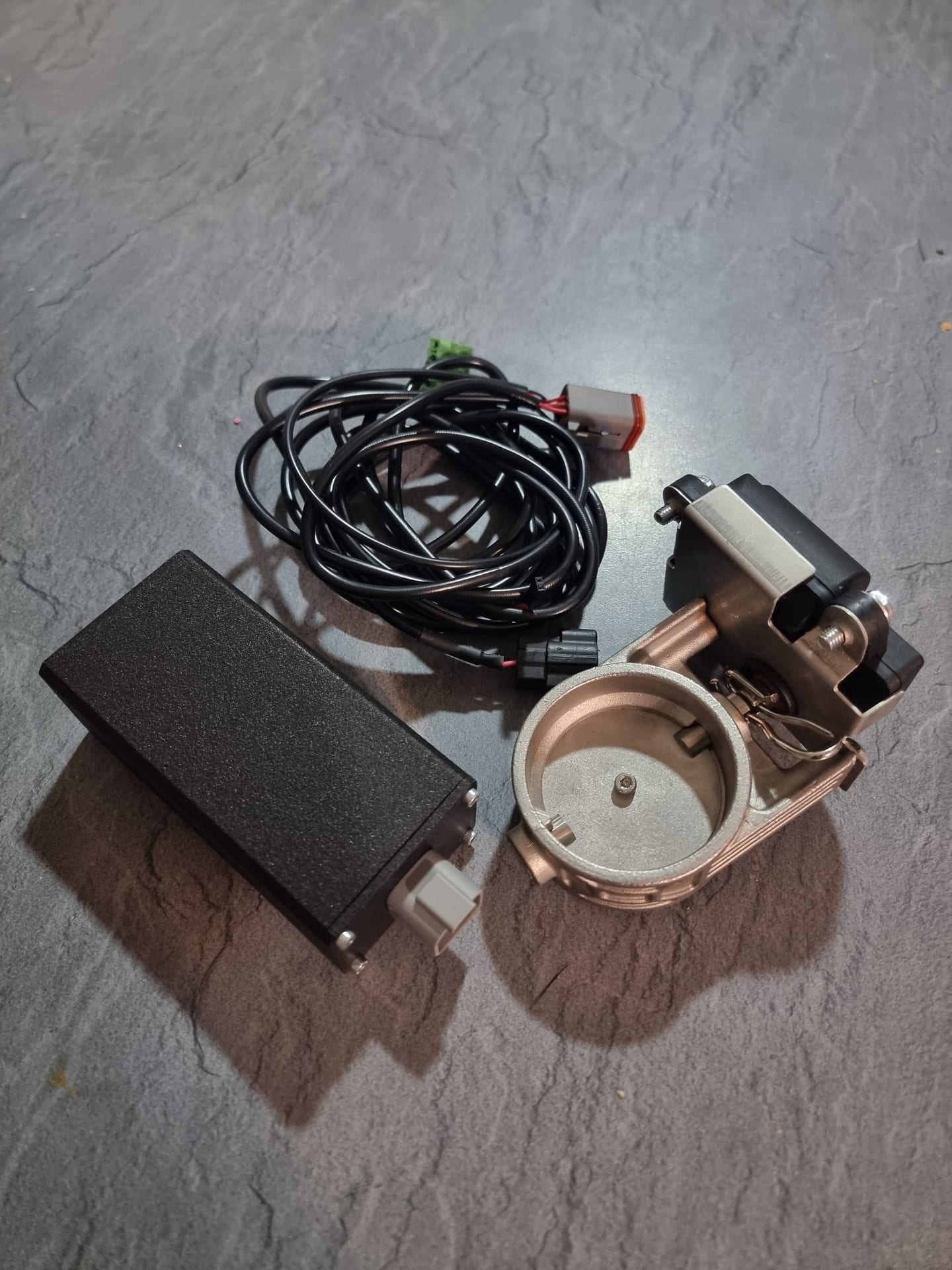 boitier de control de valve a l'échapement